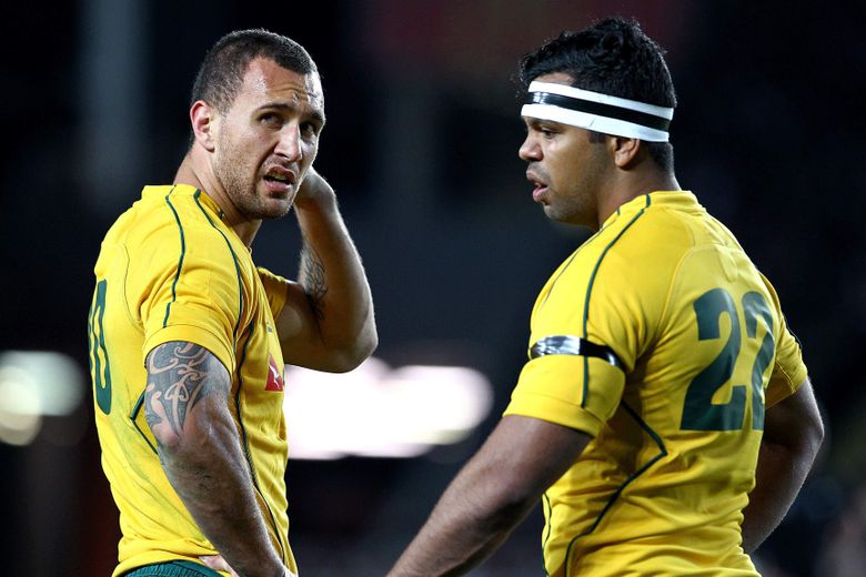 International - Quade Cooper et Kurtley Beale (Australie)
