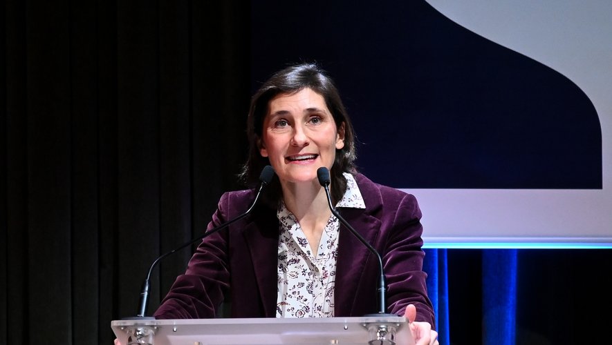 La ministre des Sports Amélie Oudéa-Castera