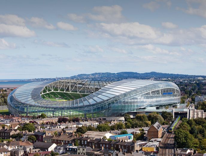 L'Aviva Stadium de Dublin, antre de la sélection du Trèfle