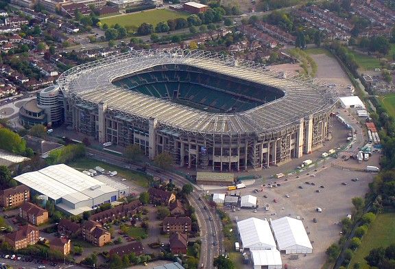 Twickenham est le théatre du XV de la Rose