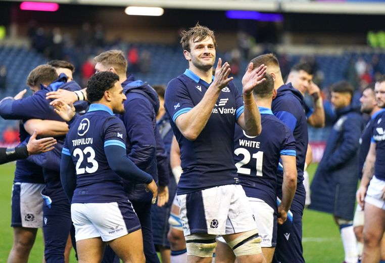 Richie Gray will have a big role to play for Scotland, especially in touch.
