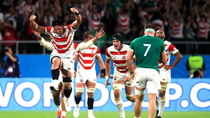 Coupe du monde - Le Japon termine premier de sa poule en 2019, en s'offrant tour à tour l'Irlande et l'Ecosse