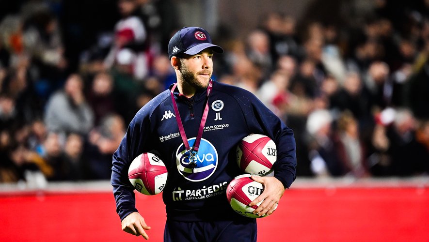 Julien Lairle, actuel entraineur de l'Union Bordeaux-Bègles.