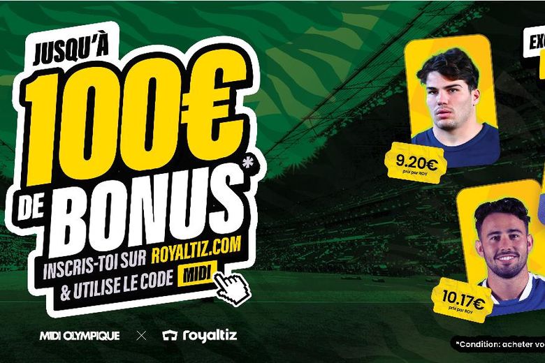 Ils sont dix-huit rugbymen disponibles sur Royaltiz.