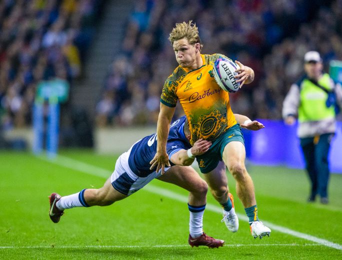 Michael Hooper é um dos líderes da Austrália.