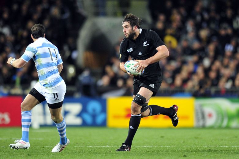 Sam Whitelock has won two world titles, in 2011 and 2015.