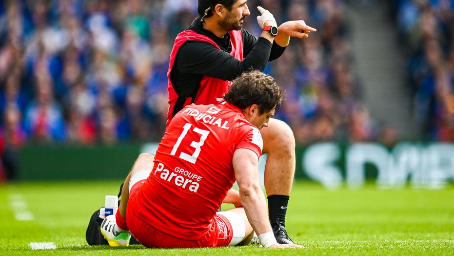 Champions Cup - Pierre-Louis Barassi (Toulouse) touché à un ischio ...