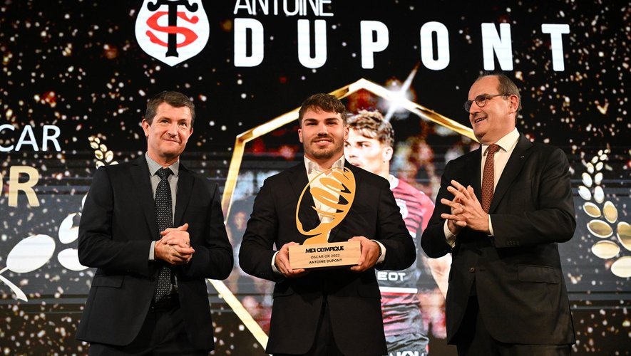 Antoine Dupont a été honoré lors de la précédente cérémonie des Oscars Midol.