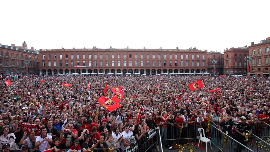 Plusieurs milliers de personnes viendront encourager Toulouse place du Capitole le 17 juin prochain.