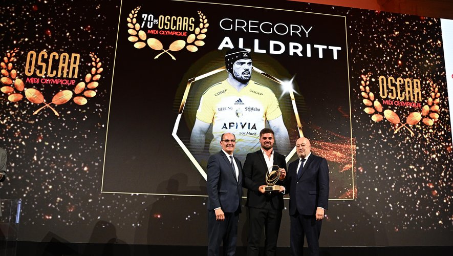 Grégory Alldritt, Oscar d'Or Midi Olympique.