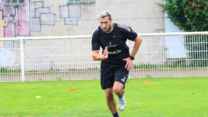 Yoan Cottin a repris l'entraînement avec Montauban le 19 juin.