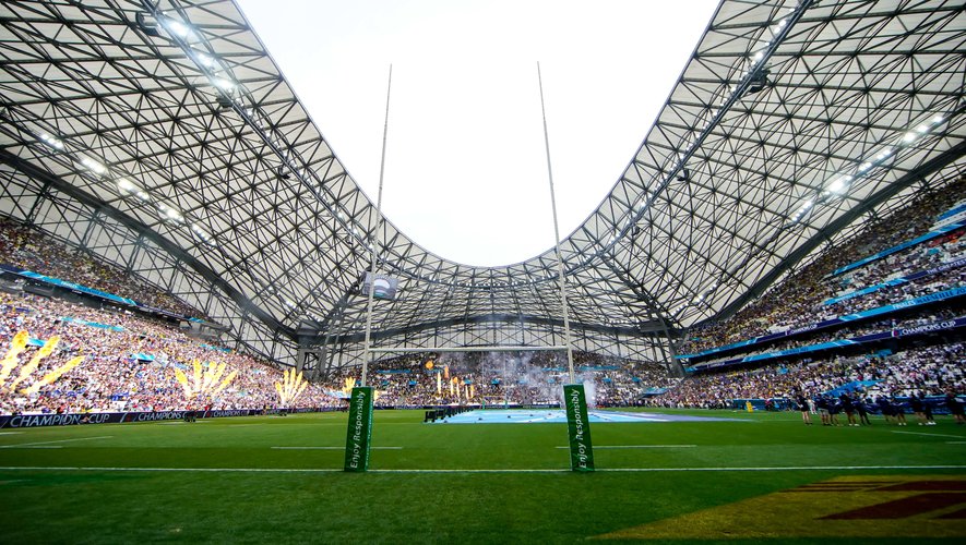 Jour de rugby au stade Orange Vélodrome de Marseille