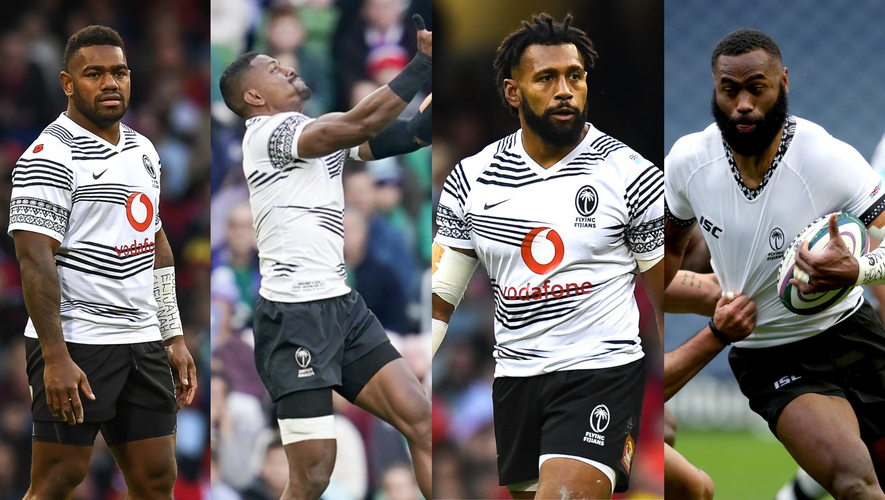 Coupe du monde 2023 - Les Fidjiens possèdent plusieurs solutions derrière avec Josua Tuisova, Jiuta Wainiqolo, Waisea Nayacalevu et Semi Radradra