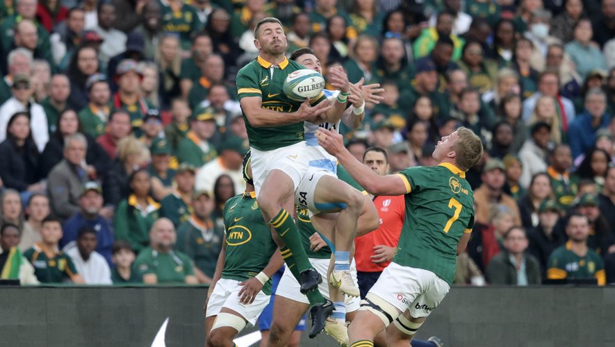 L'Afrique du Sud termine 2e du Rugby Championship 2023, derrière la Nouvelle-Zélande.