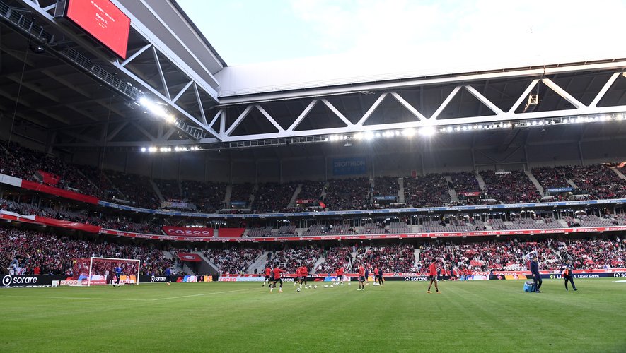 Le Stade Pierre Mauroy à Lille.