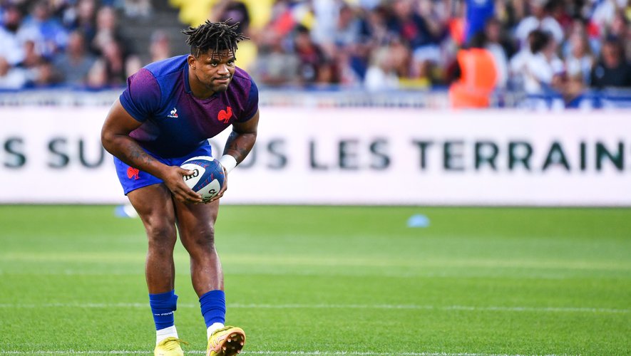 Rugby World Cup 2023 – France – New Zealand: Jonathan Dante trained with the starting players on Monday
