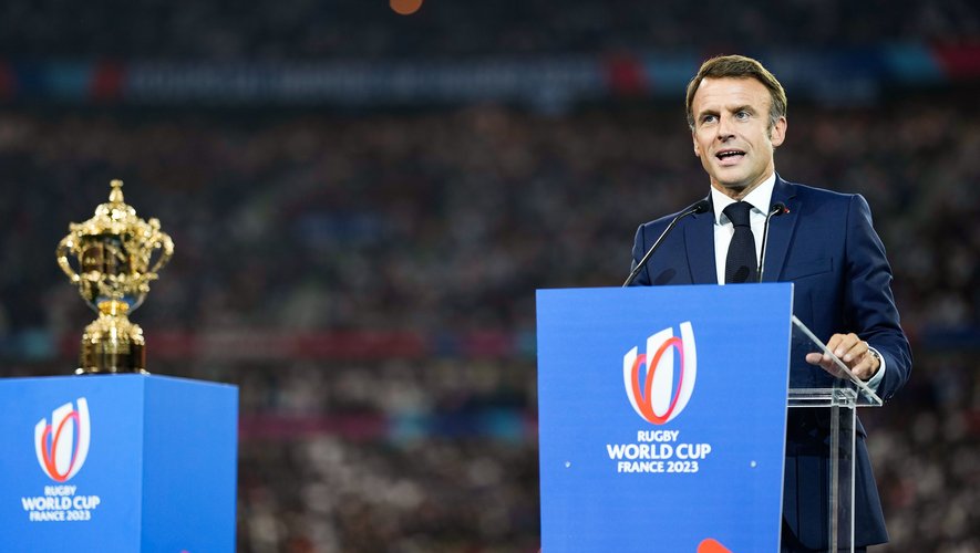 Emmanuel Macron a ouvert la Coupe du monde 2023 sous les sifflets.