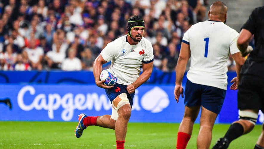 Coupe du monde de rugby 2023 - Gregory ALLDRITT (XV de France), face aux All Blacks.