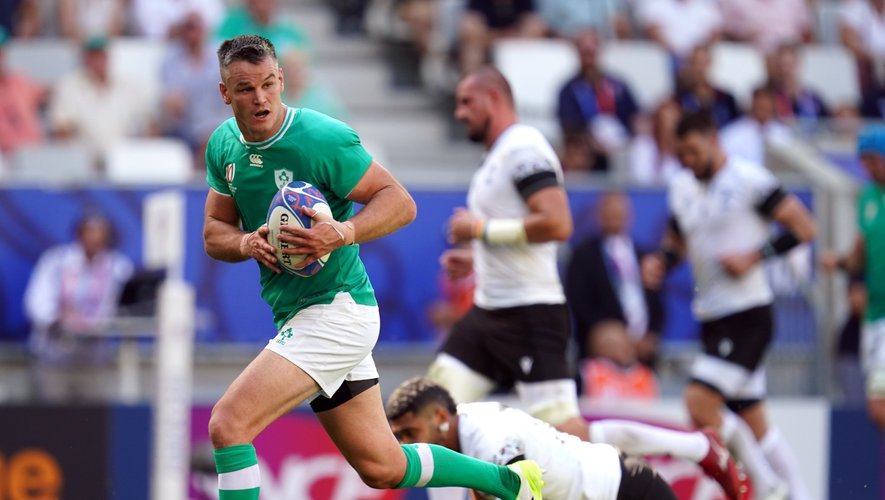 Coupe du monde de rugby 2023 - Jonathan Sexton (Irlande) a inscrit un doublé face à la Roumanie