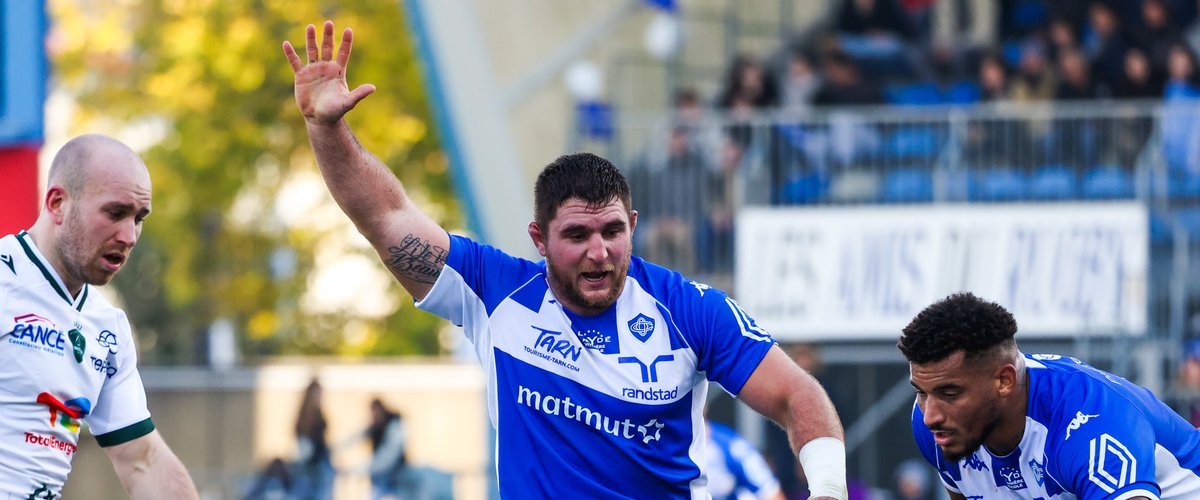 Top 14 - Castres Olympique : le pilier Quentin Walcker prolonge jusqu ...