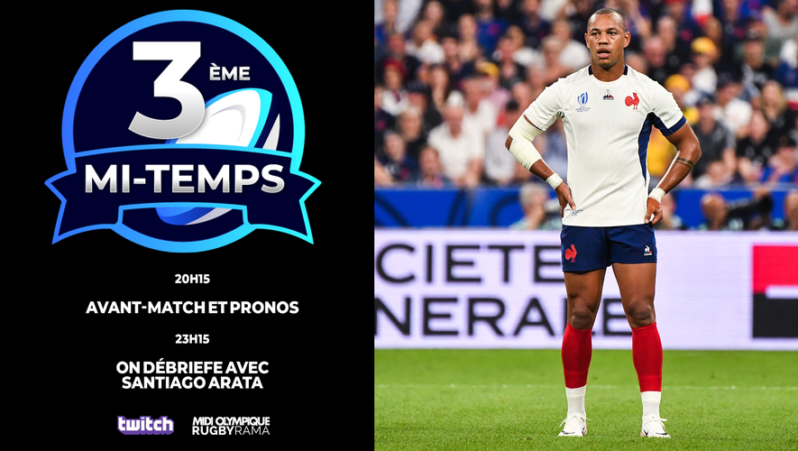 Gaël Fickou et les Bleus affrontent la Namibie à Marseille ce jeudi soir.