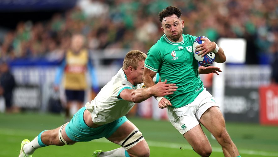 Coupe du monde de rugby 2023 - Hugo Keenan et les Irlandais ont réalisé un grand match face à l'Afrique du Sud