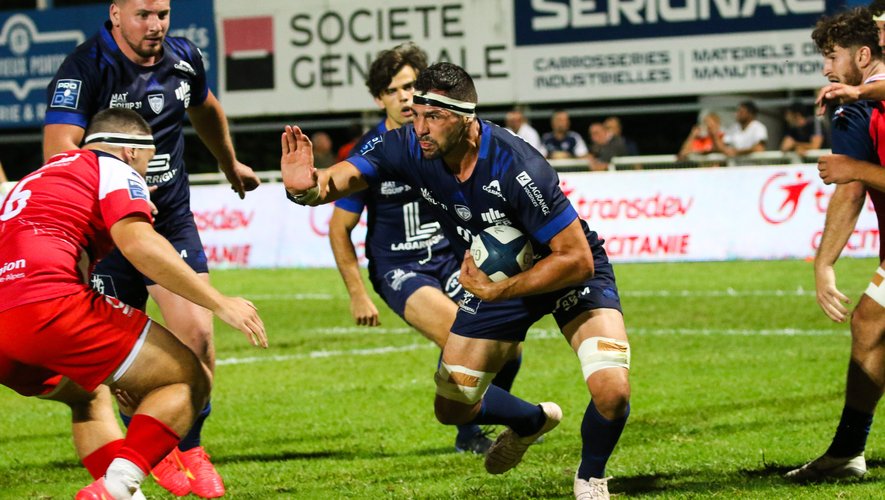 Colomiers affronte Provence rugby dans son antre. Photo : Stéphanie Biscaye