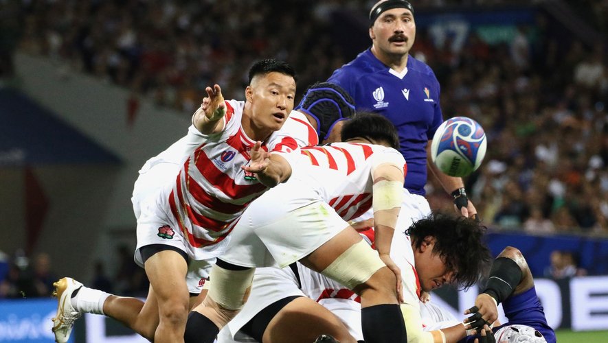 Les Japonais ont marqué les premiers face aux Samoa.