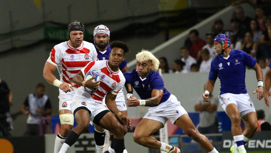 Victoire du Japon contre le Samoa.