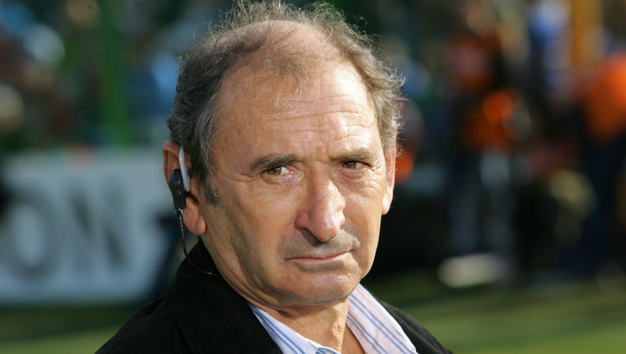 Pierre Villepreux, ici en 2007 au Stadio Olimpico de Rome lors du Tournoi des 6 Nations.