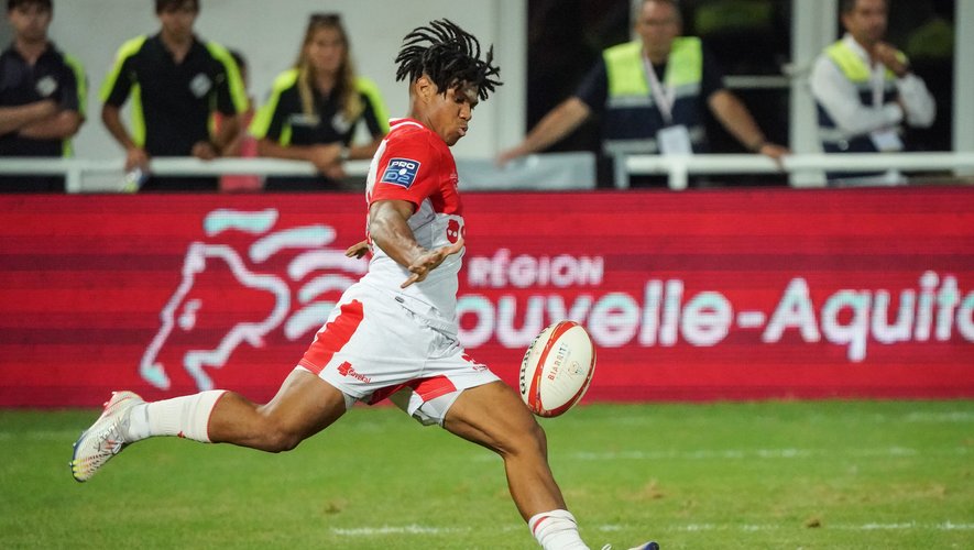 Short(No Maillot)De Rugby D'Entrainement Du Biarritz Olympique BO Porté N°24 T L Short(No Maillot)De Rugby D'Entrainement Du Biarritz Olympique BO Porté N°24 T L