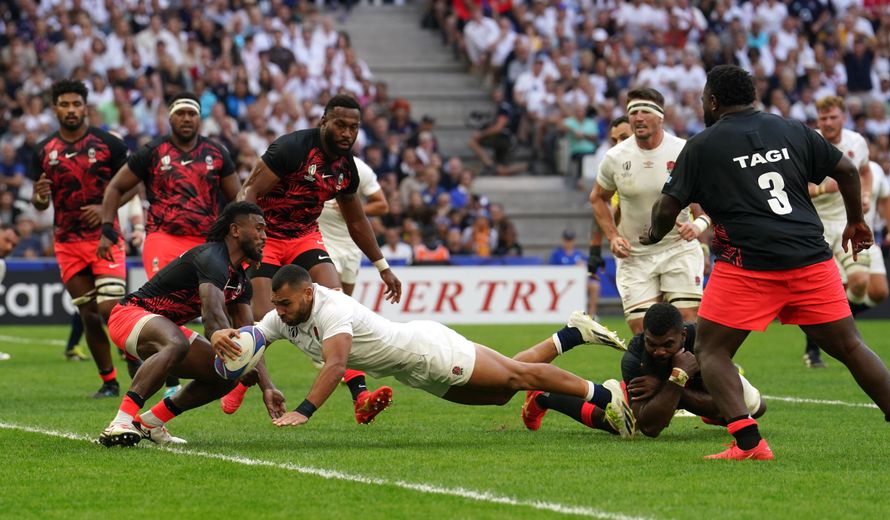 Coupe du monde de rugby 2023 - Les notes de l'Angleterre face aux Fidji ...