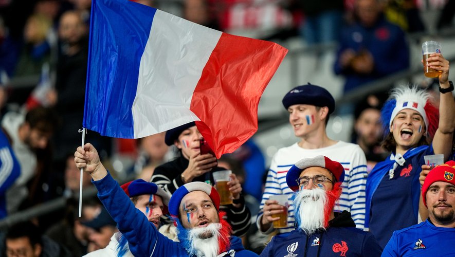Coupe du monde de rugby - Les supporters français étaient en nombre