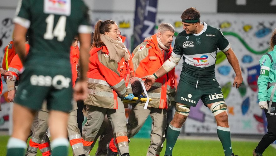 Top 14 - Reece Hewat est sorti blessé face au Stade français