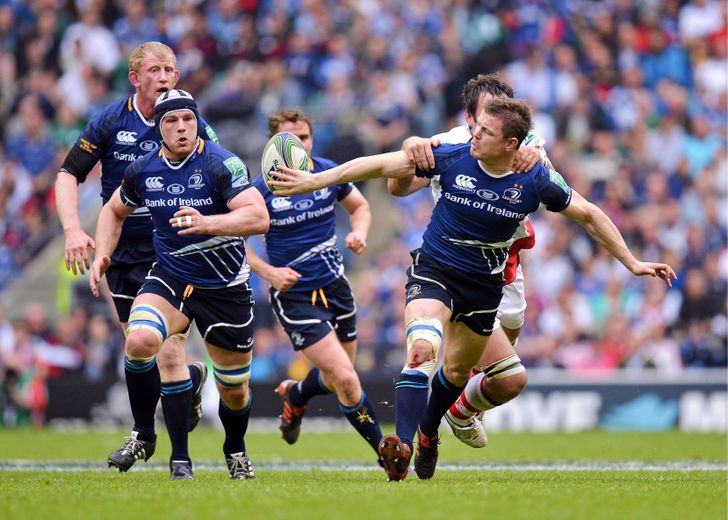 Les coéquipiers de Brian O'Driscoll n'avaient fait qu'une bouchée de l'Ulster, en 2012.