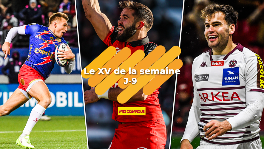 Vidéo Top 14 Léo Barré Enzo Hervé Damian Penaud Le Xv De La Semaine De La 9ème Journée