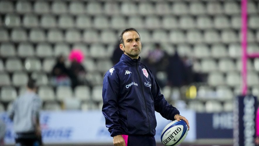 Morgan Parra, entraîneur de l'attaque et du jeu au pied du Stade français.