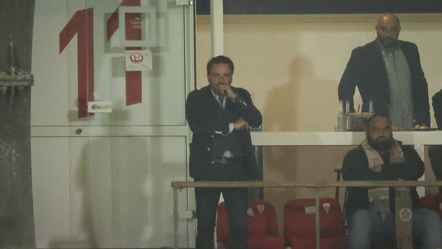 Un accrochage a eu lieu entre Adrien Buononato, le manager de Cognac, et Romain Détré, le vice-président de l’USAL, ici en photo.