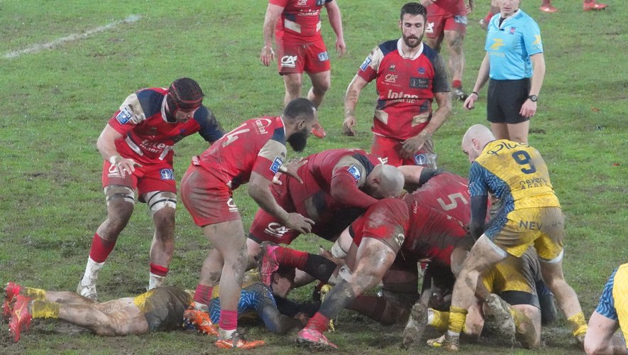 Professional Rugby Rucks Pro D2 - Aurillac a gagné la bataille des rucks contre Nevers ...