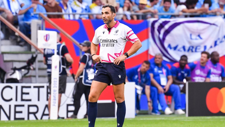 Mathieu Raynal à la Coupe du monde 2023 en France.