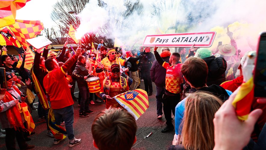 Les Catalans se déplacent en nombre pour supporter l’Usap face à Montpellier.