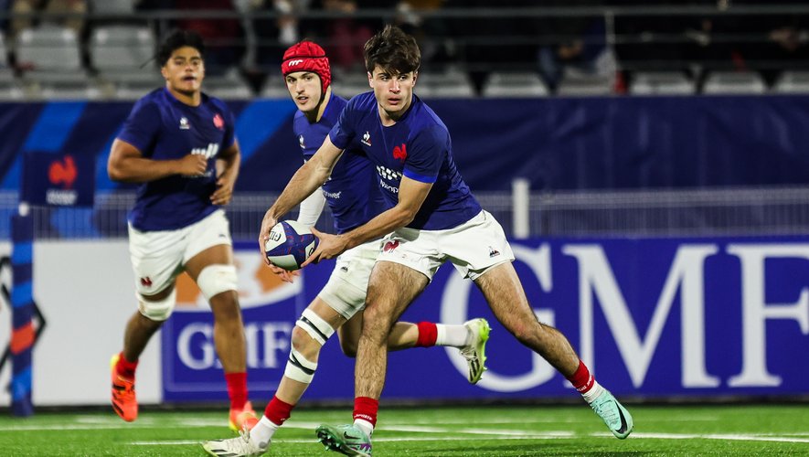 XV of France U20 – Les Bleuets win against Georgia to end the preparation camp