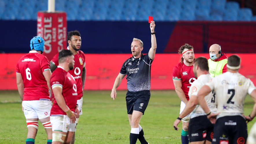 Le carton rouge de 20 minutes va être testé par World Rugby