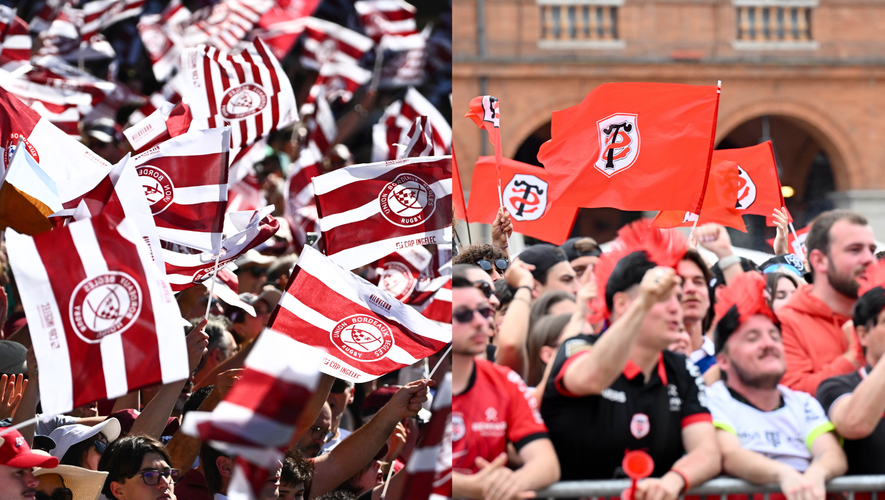 Les supporters de l’UBB et du Stade toulousain ont rendez-vous à plusieurs endroits