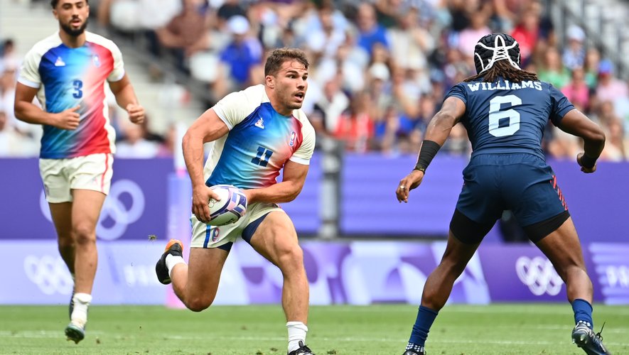 L'équipe de France masculine de rugby à 7 concède le match nul face aux États-Unis pour son entrée en lice