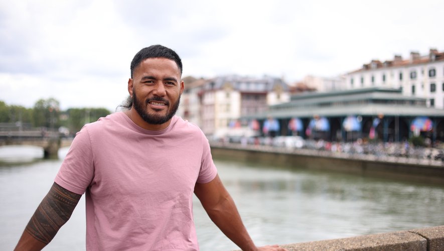 Manu Tuilagi est arrivé à Bayonne au début du mois de juillet.