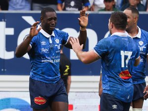 Top 14 - Christian Ambadiang (Castres) : "Je voulais conclure pour l'équipe"