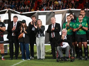 Top 14 - Un retentissant hommage à Medhi Narjissi rendu par l'ensemble du Stade toulousain à Ernest-Wallon