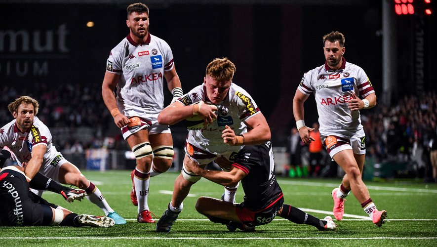 Teddy Thomas, Marko Gazzotti,marqueurs sur les deux premières journées du championnatillustrent l’orgie d’essais dont nous ont gratifiés les clubs du Top 14.Photos Icon Sport