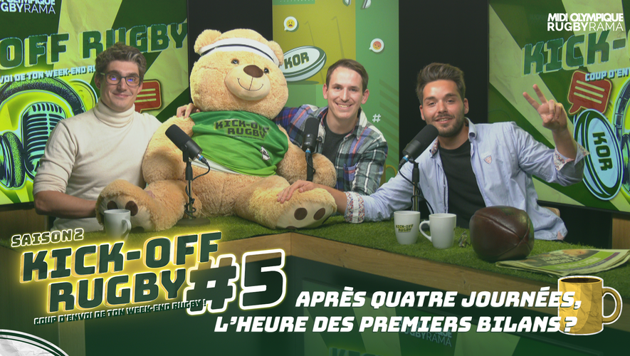 Video. After four days of Top 14, can we already draw initial conclusions? Kick-Off Rugby #5